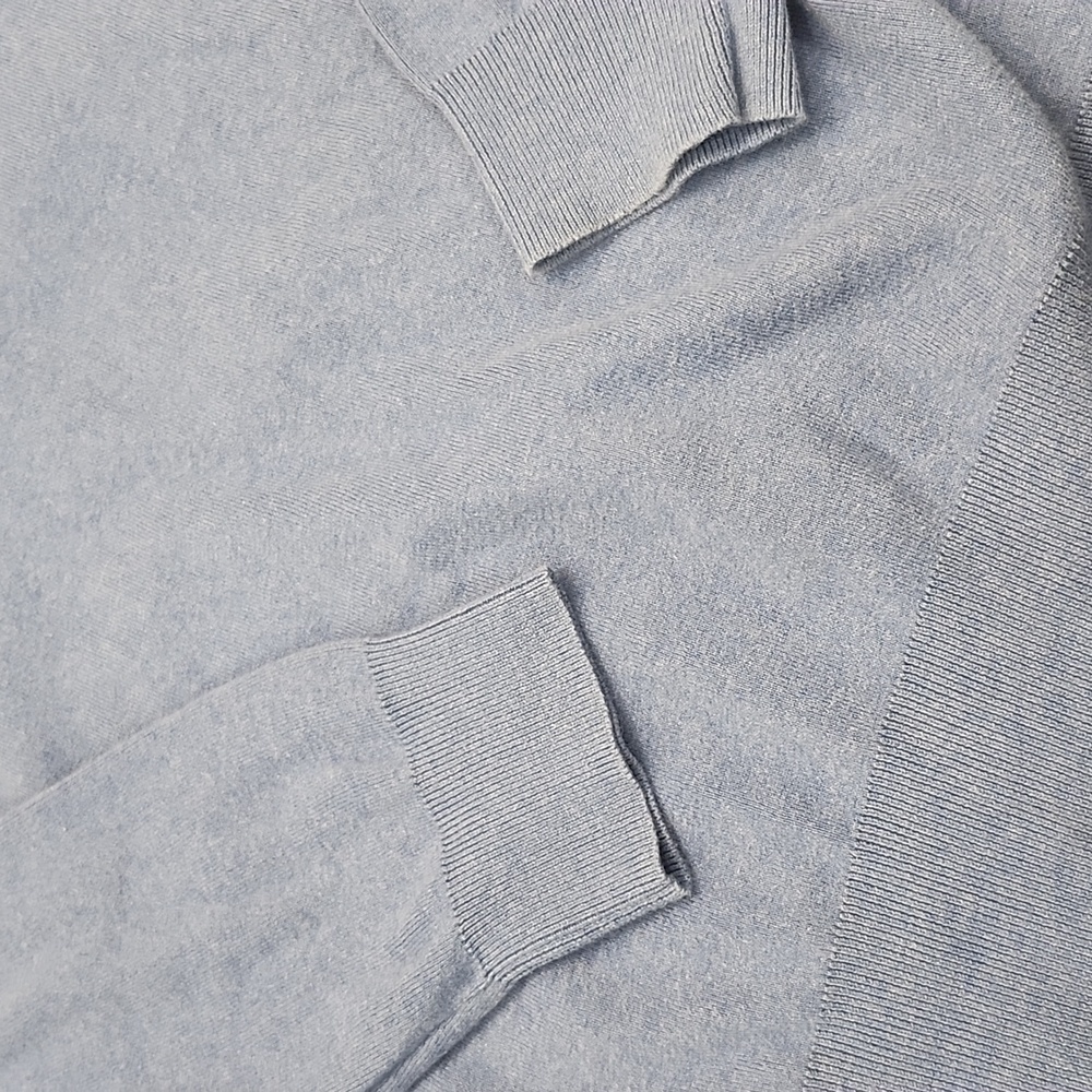 Ralph Lauren Blue V-Neck Sweater - Picture 4 of 11